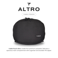 Cable Pouch Tracker Altro - Pouch Mini Tas Kabel Travel Organizer