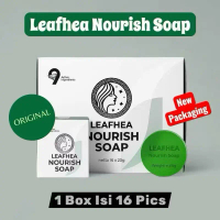 [nuktah id] 1-BOX isi 16-PCS Sabun Leafhea Nourish Soap Original 100% Asli Member