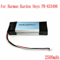 High Quality 2500mAh Battery For Harman Kardon Onyx PR-633496 Batteries