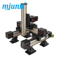 mjunit XYZ axis synchronous belt module linear slide motor slide rail gantry precision linear reciprocating manipulator
