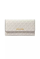 MICHAEL KORS Michael Kors Jet Set Large Logo Trifold Wallet