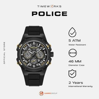Police Challenger Multifunction Silicon Strap - Jam Tangan Pria - PEWGQ0071901