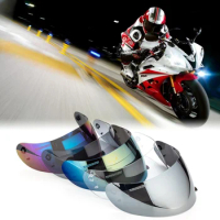 Full Face Shield Motorcycle Helmets Sun Visor Lens Shield For AGV K3 K4 Motocross Helmet Motorbike Accessories