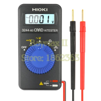 Hioki 3244-60 Card-style Pocket Digital Multimeter for General Electrical Maintenance and Testing