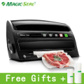 Máy hút chân không Magic Seal MS1160 - Thiết bị bảo quản thực phẩm chuyên nghiệp, màu Đen, kích thước 405x120x215mm