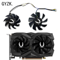 New For ZOTAC GeForce GTX1660 1660ti 1660SUPER 6GB Twin Fan Graphics Card Replacement Fan GA72S2U/GA82S2H