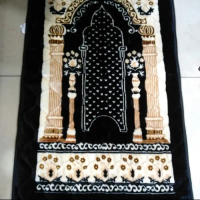 SAJADAH TURKI TEBAL EMPUK HALUS WARNA HITAM
