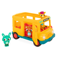 美國 B.Toys 感統玩具 波妮哼哼唱校園巴士 LB1915【紫貝殼】
