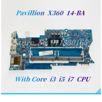 17817-1 L10239-601 Mainboard For HP Pavillion X360 14-BA Laptop Motherboard With Core I3-8130U I5-8250U I7-8550U CPU UMA DDR4