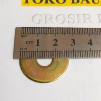 ring plat/ washer m8x27x1,5(100pcs) - Putih TERBARU!!!