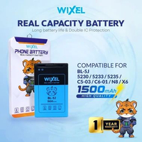 WIXEL Baterai BL-5J Compatible For 5228 5230 5232 5233 5235 8800 5800 5800i 5802 C3-00 N900 X1-01 X6