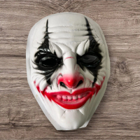 GROSIR TOPENG PUTIH HACKER/ TOPENG ANONYMUS/ TOPENG PUTIH JOKER ISI 10 PCS