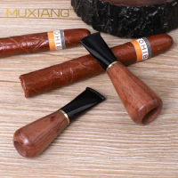 Cigar Holder Cigarette Filter Cigar Accessories Rosewood Cigar Holder Mouthpiece