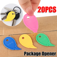 Mini Portable Express Box Plastic Unpacking Tool Paper Cutter Letter Opener Cutting Supplies Pocket Knife Home Office Multi-tool