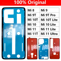Original New For Xiaomi Mi 8 9 9T 10 10T 11 11T 12 Pro Lite Note 10 Lite Back Battery Cover Door sticker Adhesive glue tape