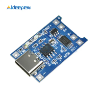 5Pcs Type C Usb 5V 1A 18650 Tp4056 Lithium Battery Charr