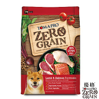 TOMA-PRO 優格 天然零穀食譜 全齡犬 敏感配方(羊肉+鮭魚)15磅