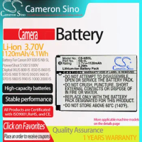 CS Camera Battery for Canon IXY 830 IS PowerShot S100 S100V Digital IXUS 800 IS 850 IS Fits NB-5L 1120mAh/4.1Wh 3.70V