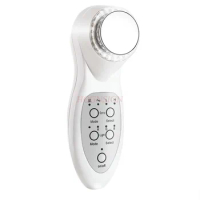Beauty device, photon rejuvenation, vibration massage, lifting, tightening, cleaning, and pore massage device