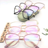 Kacamata Minus Photocromic Frame Cateye Kode 95825