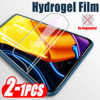 1-2PCS Front Hydrogel Film For Xiaomi Poco M4 M3 Pro F4 GT 5G Poko Poca M F 4 3 4Pro 3Pro 4GT F4GT Protection Screen Protector