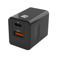 【Hii】20W PD+QC3.0 Type-C/USB雙孔快充充電器(兩色可選)