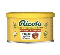 瑞士 Ricola利口樂 瑞士草本喉糖 原味 100克/罐 喉糖、喉片 憨吉小舖