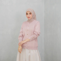 Odeca | Button Cardi Knit | Luaran | Outer Wanita