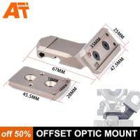 Airsoft Offset Optic Mount For T 2 / RMR By 45 Degrees Can Install Multiple Types Of Dot Sights HS24-0239 Airsoft Accesso