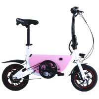 2021mini electric folding mountain fat bike e bike 350w folded electric bicycle