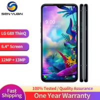 Original LG G8X ThinQ G850UM 4G LTE Mobile Phone Octa Core 6.4" 6GB RAM 128GB ROM 32MP+12MP Fingerprint NFC Android cellphone