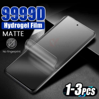 1-3Pcs Curved Matte Hydrogel Film For Vivo X100 Ultra X100S X90S X80 X70 Pro Plus Screen Protectors Vivo iQOO Z9 Turbo Z9X Z8X