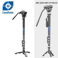 Leofoto徠圖 MV-324C+BV-10+VD-03魔杖系列碳纖維單腳架+油壓雲台(彩宣總代理)