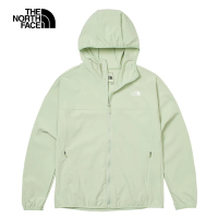 The North Face W NEW ZEPHYR WIND JACKET 女風衣外套-綠-NF0A7WCPI0G