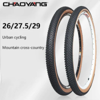 For CAOYANG Bicycle Tires 26/27.5/29*1.95/2.10 Full Range Of Retro Yellow Rim Mountain Bike Outer Tire Bicycle Accessories