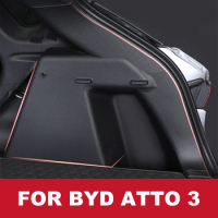 For Byd Atto 3 2022 2023 Tailbox Anti-Scratch Trunk Anti-Wear Leather Stick Tailbox Side Protection Anti-Collision Scratch Strip