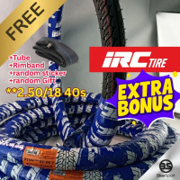 PERCUMA TAYAR IRC SUPER SPORT NR58 2.25/17 33s 2.50/17 38s 2.50/18 40s TIPE Tube Stok Baru TAYAR MOT