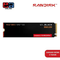 WD Black SSD SN8100 M.2 1TB / 2TB / 4TB NVMe PCIe Gen 5 1TB