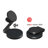 【ADAM 亞果元素】Mag 360 Qi2 雙15W三合一旅行磁吸無線充電座(無線/Magsafe)