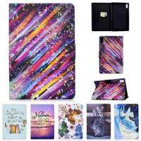 Tablet Etui For Lenovo Tab P11 2nd Gen Case 11.5" Fashion Paint Leather Cover For Lenovo Tab P11 Gen 2 Gen2 tb350fu tb350xu Case