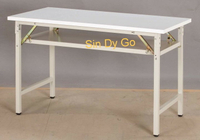 【鑫蘭家具】白面貼條折合桌W180*D90cm 會議桌 洽談桌 書桌 工作桌 閱讀桌