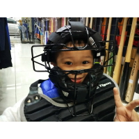 BRETT 兒童 捕手面罩 護具 面罩 少年 可調式 BM-55E【大自在運動休閒精品店】