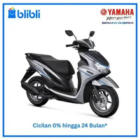 Yamaha FreeGo 125 Standard Sepeda Motor [OTR Jabodetabekser] Red Tangerang