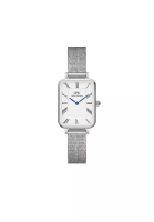 Daniel Wellington Quadro Roman numerals 20x26mm Sterling Silver White 銀色 女士手錶 時尚手錶 - DW官方正品