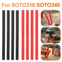 4Pcs Silicone Hose Tube Protective Cover for Soto 310 Soto 340 Spider Furnace Large Windproof Ring Camping Gear Spider Stove