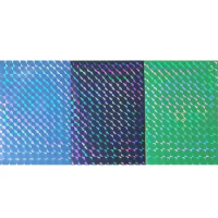 120PCS/LOT Colored Laser Shiny Card Film Hologram Gaming Idol Photo Card Sleeves Tarot YGO Ultra Card Protector Blue Green Matte