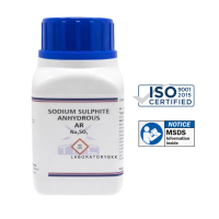 Sodium Sulphite Anhydrous AR grade 98% ยี่ห้อ TPC ขนาด 500 g. โซเดียมซัลไฟต์ แอนไฮดรัส di Sodium Sul