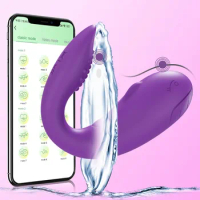 Sex Toys Bluetooth Female Vibrator Egg APP Control G Spot Stimulator Dildo Vibrating Vagina Balls Adult Goods for Women Panties