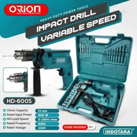 Mesin Bor / Impact Drill Listrik Orion - HD600S Onyx Black