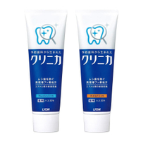 日本 獅王LION 牙膏 130g 分解牙垢防口臭(橘) / 酵素除牙垢美白(藍)